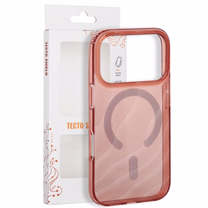 „Tecto Shield Desert Mag“ vāciņš modelim iPhone 17 Pro 6,3" / iPhone 18 Pro 6,3", terakotas krāsā