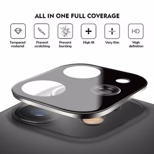 Ekrāna aizsargstikls aizmugurējai kamerai Super-5D Apple iPhone 12 Pro Max (Bulk)