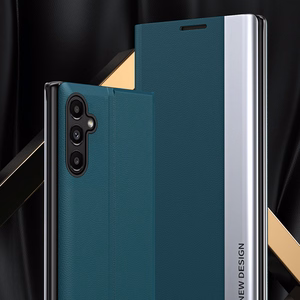 Sleep Case Pro viedtālruņa apvalks Samsung Galaxy S23+ ar atveramu statīvu zils