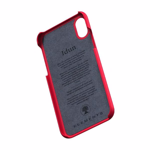 Nordic Elements Saeson Idun case for iPhone XS / X, red
