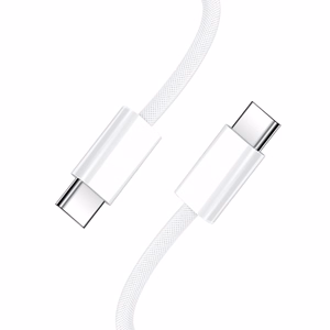 BWOO Kabelis USB-C - USB-C 1m 60W iPhone 15 BO-X284 balts