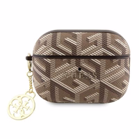 Guess GUAP2PGCE4CW apvalks AirPods Pro 2 - brūns GCube Charm