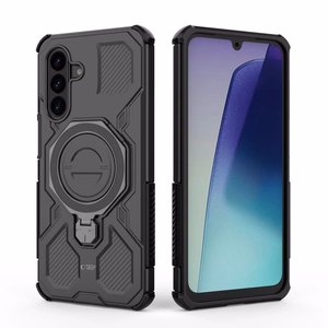Tech-Protect TacticStand MagSafe maciņš, paredzēts Samsung Galaxy A17 / A18 4G / 5G, matēti melns