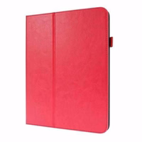 Izvelkams ādas futrālis Samsung X200/X205 Tab A8 10.5 2021 sarkans