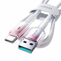 Joyroom S-A42 3A USB-A - USB-C kabelis 1.2m balts