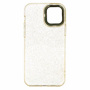 Tel Protect Gold Glitter maciņš iPhone 14 zelta