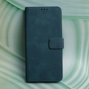 Viedais Velvet maciņš for Xiaomi Redmi 15 4G EU / 15 5G EU (171,08 x 82,05 x 8,55) tumši zaļš