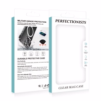 Perfectionists Caurspīdīgs magnētiskais futrālis Apple iPhone 16 Plus, caurspīdīgs