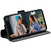 CARE by PanzerGlass Funkcionālais maks ar statīvu Samsung Galaxy A56 5G viedtālruņa apvalks - melns