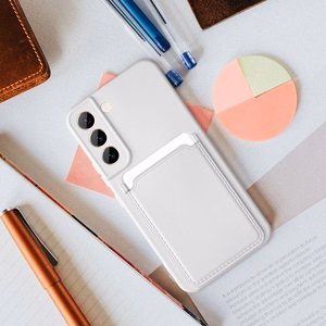 Чехол для Samsung S24 ULTRA Card Case белый