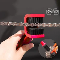 Velosipēda ķēdes birste sarkana