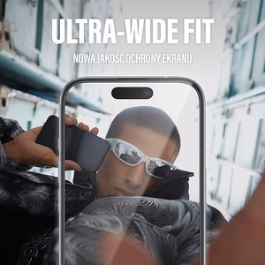 SAFE by PanzerGlass Aizsargstikls ar ārkārtīgi plašu atbilstību priekš iPhone 15 Plus