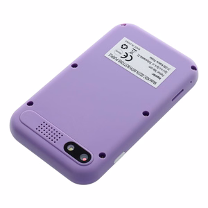 Spēļu konsole bērniem ar IPS displeju 2,4" ar pogām KDC-0027A violeta