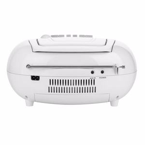 JVC RC-E451W pārnēsājams CD atskaņotājs, balts