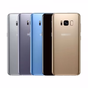 Aizmugurējais vāciņš Saderīgs ar Samsung G955 S8 Plus Sudrabs (ar camera lens) HQ