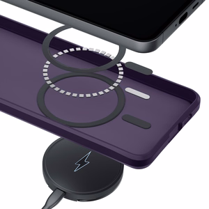 3mk Smoke MagCase violets – tālruņa vāciņš modelim Samsung Galaxy S26+
