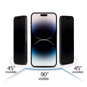 Aizsargstikls privātuma stikls IPHONE 11 PRO melns