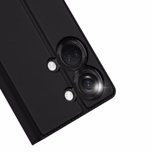 Dux Ducis Skin Pro viedtālruņa apvalks ar atloku un kartes nodalījumu OnePlus Nord 3 / Ace 2V - melns