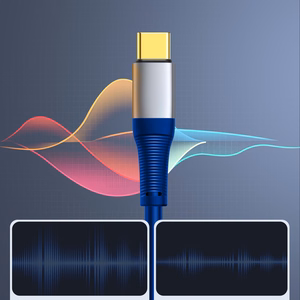 Orico AXC-02 USB-C to 3.5 mm jack audio cable 20 cm - blue