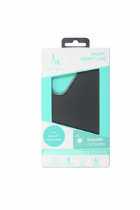 JM PLATINUM CARBON ar magsafe Galaxy S26 Ultra melns