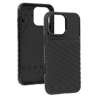 Thunder viedtālruņa apvalks Iphone 16 Pro Max melns