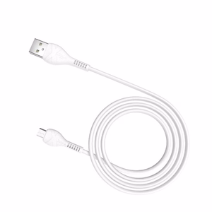USB cable Hoco X37 Cool Power microUSB 1.0m white
