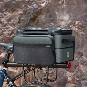 Rockbros A30 ROAD TO SKY saliekama 15–30 l velosipēda bagāžnieka soma – pelēka
