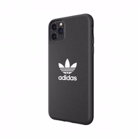 Adidas OR veidots apvalks Basic iPhone 11 Pro Max - melna un balta