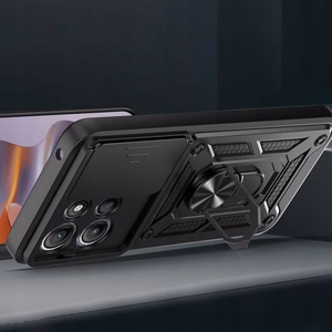 Tech-Protect CamShield Pro viedtālruņa apvalks Motorola Moto G15 - melns