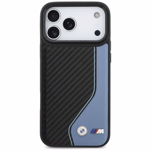 BMW M Carbon Logo MagSafe Чехол для iPhone 17 Pro Max - синий