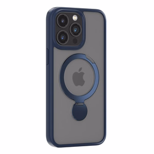 Comma viedtālruņa apvalks Joy Shark Mag iPhone 15 Plus zils