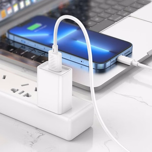 Kabelis USB A uz Lightning Hoco 2,4A 1 m X88 balts