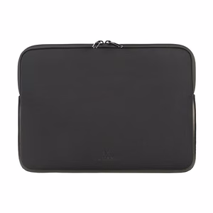 Melns Tucano Elements 2 4 mm neoprēna apvalks MacBook Air 13 collu (2018–2024), MacBook Pro 13 collu (2016–2022) un 12 collu klēpjdatoriem
