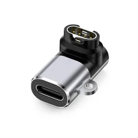 Tech-Protect Ultraboost USB-C leņķa adapteris Garmin pulkstenim - pelēks