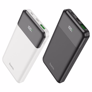 Portatīvais lādētājs (m) Hoco 10000 mAh QC3.0 PD 3A 20W J102 balts