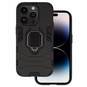 Ring Armor viedtālruņa apvalks iPhone 14 Pro - melns