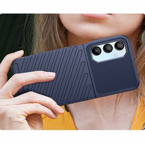 Thunder apvalks Samsung Galaxy A26 silikona bruņu - zils