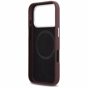 Чехол BMW Sign Full Wrapped Metal MagSafe для iPhone 17 Pro (красный)
