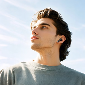 Borofone TWS Bluetooth Austiņas FQ10 Joyful melnas