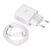 Wall charger iBOX C-37 GaN PD20W, balts