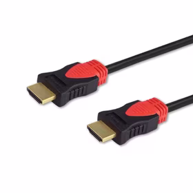 Savio CL-113 HDMI cable 5 m HDMI Type A (Standard) melns,sarkans