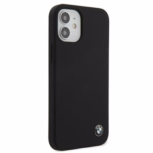 BMW Silicone Signature чехол для iPhone 12 mini - чёрный