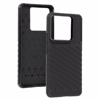 Pērkona viedtālruņa apvalks Xiaomi Redmi Note 13 Pro 5G melns