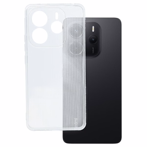 Viedtālruņa apvalks 2 mm (m) der XIAOMI Redmi Note 14 5G - caurspīdīgs (m)