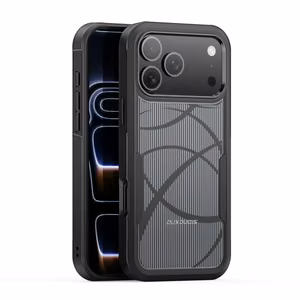 Korpuss Dux Ducis Apple iPhone 17 Pro Max melns (Rhythm Pattern)
