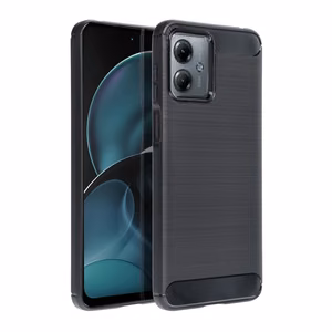 CARBON viedtālruņa apvalks MOTOROLA G14 melns