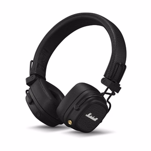 Bezvadu austiņas Marshall Major V On-Ear Bluetooth melnas