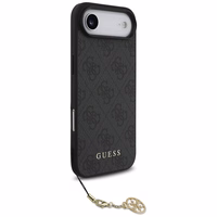 Guess 4G Charms Collection Magnētiskais viedtālruņa apvalks iPhone Air - melns