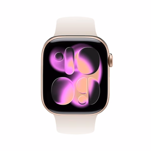 Ремешок Crong Liquid из жидкого силикона для Apple Watch 38/40/41/42 мм, каменно-бежевый
