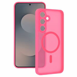 Tel Protect Aura Matte Magsafe maciņš Samsung Galaxy S25 FE, spilgti rozā